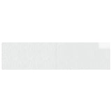 Wall-Mounted Headboard DELFT High Gloss White Engineered Wood 897149