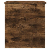 Storage Box Smoked Oak 60x42x46 cm Engineered Wood 840657