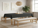 Table Cloth 5 pcs Rectangular Dark Grey 140 x 200 cm 42040345
