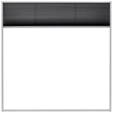 Plisse Insect Screen for Windows Aluminium 120x120 cm 142613