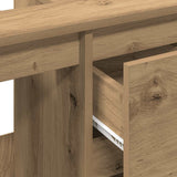 Sink Cabinet Artisan Oak 65x33x60 cm Engineered Wood 857121