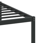 Bed Frame without Mattress Brown Oak 107x203 cm Engineered Wood 4106837