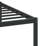 Bed Frame without Mattress Brown Oak 107x203 cm Engineered Wood 4106837
