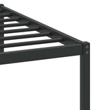 Bed Frame without Mattress Brown Oak 107x203 cm Engineered Wood 4106837