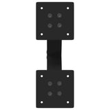 Coffee Table Legs X-Shaped 2 pcs Black 38x cm Steel 4012892