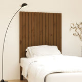 Wall Headboard Honey Brown 95.5x3x110 cm Solid Wood Pine 824936
