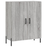 Highboard Grey Sonoma 69.5x34x180 cm Engineered Wood 3198223