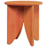 Coffee Table 2 pcs Wax Brown 873546