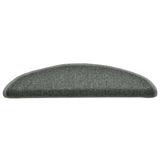 Self-adhesive Stair Mats 30 pcs 56 x 17 x 3 cm Dark Green 3365741