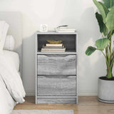 Bedside Table Grey Sonoma 40 x 30 x 467 cm Engineered Wood 888919