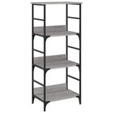 Bookshelf Grey Sonoma 50x33x117.5 cm Engineered Wood 835272