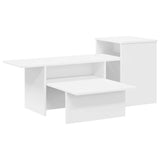 Console Table White 91.5 x 35 x 38.5 cm Engineered Wood 891160