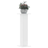 Plant Stands 2 pcs White 30x30x95 cm Engineered Wood 3307873