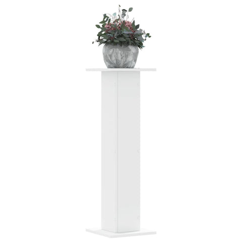 Plant Stands 2 pcs White 30x30x95 cm Engineered Wood 3307873
