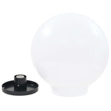 LED Bowl Lamps 4 pcs Spherical 40 cm PMMA 277144