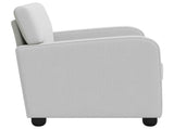 Armchair Light Grey Velvet 42043451