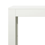 Firewood Rack White 60x40x100 cm Steel 850990