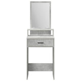 Dressing Table Concrete Grey 50 x 41 x 140 cm Engineered Wood 865130