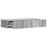 Wall-Mounted Side Table Grey Sonoma 87.5 x 34.5 x 17 cm 898331