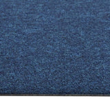 ZNTS Carpet Floor Tiles 20 pcs 5 m² 50x50 cm Dark Blue 147315