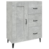 Sideboard Concrete Grey 69.5x34x90 cm Engineered Wood 812235