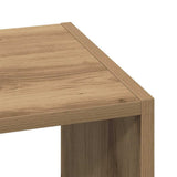 Bookcases 2 pcs Stackable Artisan Oak 30x30x80 cm Engineered Wood 858820