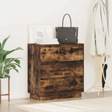 Bedside Cabinet Smoked Oak 71 x 34.5 x 75 cm Engineered wood 869638
