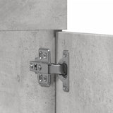 Bathroom Sink Cabinet Concrete Grey 90x38.5x46 cm Engineered Wood 856214