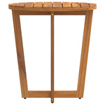 Garden Side Table Round 70x75 cm Solid Wood Acacia 4108133