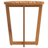 Garden Side Table Round 70x75 cm Solid Wood Acacia 4108133