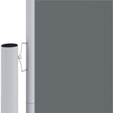 Retractable Side Awning Anthracite 220x1000 cm 318050