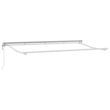 Retractable Awning Blue and White 400 x 200 cm 3329764