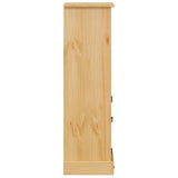 Bathroom Cabinet Corona 45x33x110 cm Solid Wood Pine 4013402
