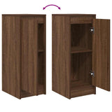 Sideboard Brown Oak 29.5x34x76 cm Engineered Wood 861613