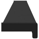 Window Sill Black with Wood Grain PVC 42052317