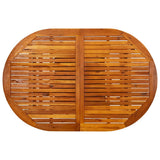 Garden Table x100x75 cm Solid Acacia Wood 41818