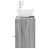Wall-Mounted Sink Vanity Grey Sonoma 49.5 x 41 x 64.5 cm 890398