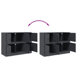 Sideboard Anthracite 99x39x73 cm Steel 841795