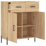Sideboard Sonoma Oak 69.5x34x90 cm Engineered Wood 827991