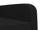 Armchair Black Fabric 42043395
