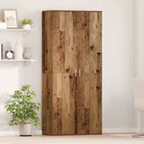 Highboard Old Wood 80 x 35 x 180 cm Engineered wood 3365561