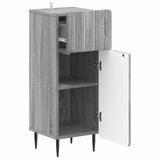 Bathroom Storage Cainet ZWOLLE Grey Sonoma 30 x 31 x 79.5 cm 896391