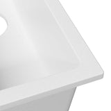 Kitchen Sink White 21 x 44 x 14 cm Granite 4012358