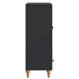 Sideboard with Drawer Black 66 x 34.5 x 95 cm Engineered Wood 894206