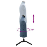Adjustable Dress Form Male Manual Blue 37.5-45.5 inch Fabric 42018611