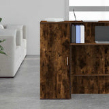 Storage Cabinet Smoked Oak 40x45x103.5 cm Engineered Wood 859037