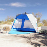 Beach Tent 3-Person Azure Blue Quick Release Waterproof 4005311