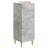 Sideboard Concrete Grey 33 x 34.5 x 90 cm Engineered Wood 894598