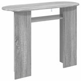 Console Table Grey Sonoma 100 x 39.5 x 75 cm Engineered Wood 8001164