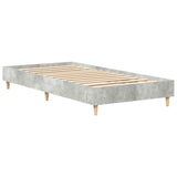 Bed Frame Concrete Grey 80 x 200 cm Engineered Wood 8009064